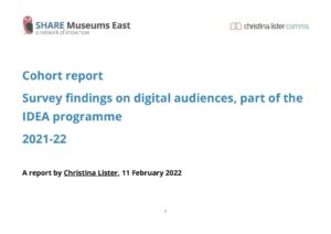 thumbnail of SHARE IDEA 2021-22 cohort report on digital audiences