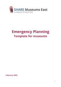 thumbnail of SHARE Emergency Planning Template